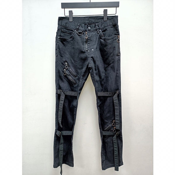 Pantalones Slim Urbanos Multi-Bolsillos para Hombre