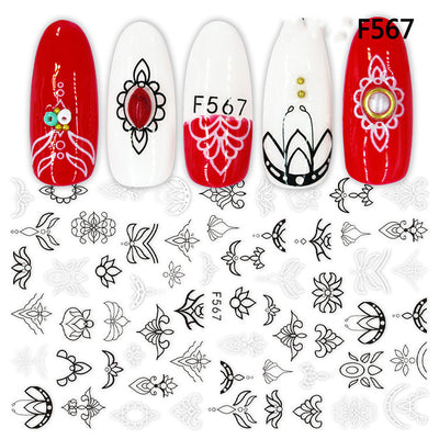 Pegatinas de Uñas 5D con Relieve Tridimensional Japonesas - Image 37