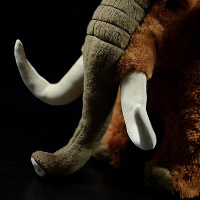 Peluche Mamut Realista 33cm - Juguete Suave de Animales Prehistóricos - Image 5