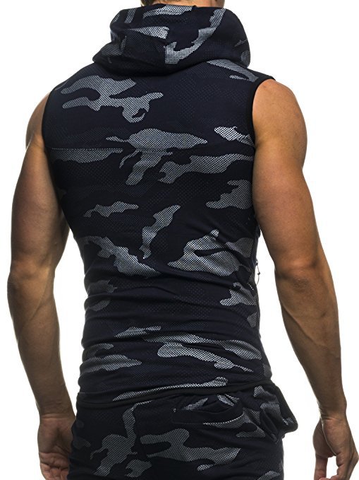 Chaleco Camuflaje Slim Fit con Dobladillo Redondeado - Image 10