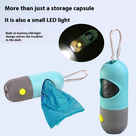Dispensador de Bolsas para Desechos de Mascotas con Luz LED - Image 2