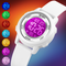 Reloj Electrónico Infantil con Luces LED Multicolor