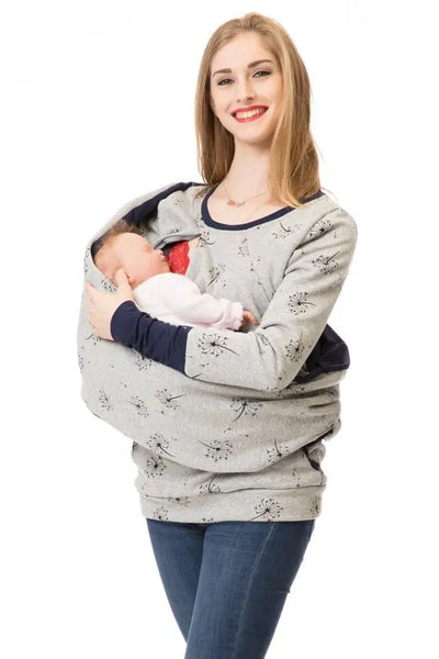 Sudadera con Capucha para Lactancia Materna - Manga Larga Mujer - Image 20