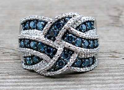 Anillo de Zafiro Elegante - Diseño Europeo y Americano de Tendencia - Image 6