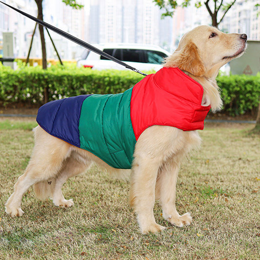 Abrigo Impermeable con Plumón para Mascotas - Invierno y Otoño