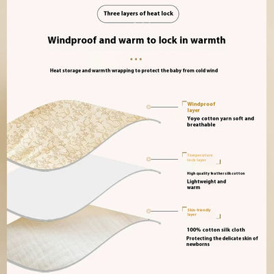 Manta Térmica de Crepe para Bebé Recién Nacido - Otoño e Invierno - Image 2
