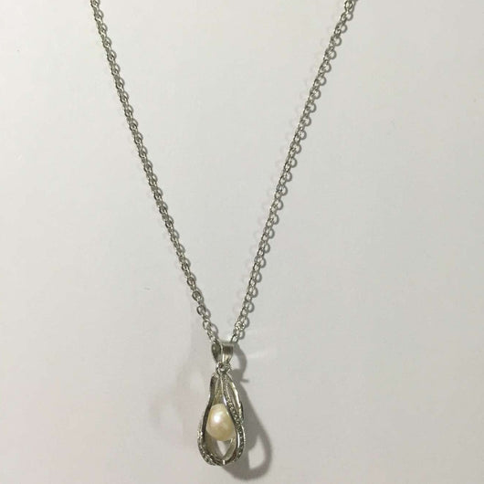Collar de Perla Natural Love Desire, Pendiente de Ostra - Image 6