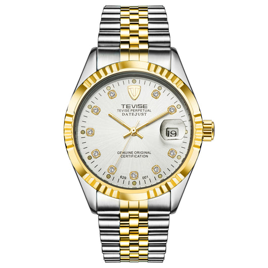 Reloj Automático Detective Explosion para Hombre - Elegancia Empresarial Resistente al Agua - Image 4