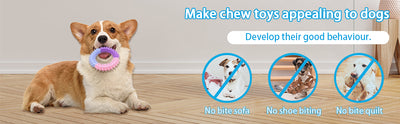 Juguete Masticable para Perros - Anillo de Goma para Dentición - Image 8