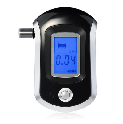 Alcoholímetro Digital Portátil con Alarma - Detector de Alcohol Profesional