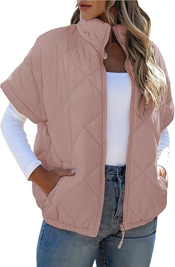 Chaqueta Cálida con Diseño de Diamantes y Bolsillos con Cierre - Image 17