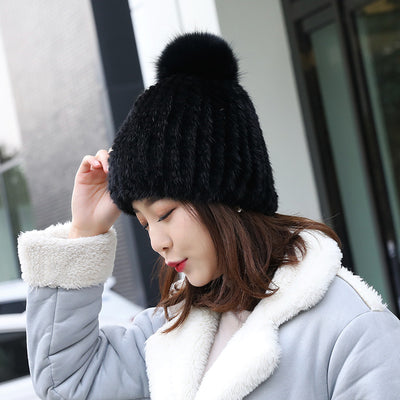 Gorro de Piel de Visón Coreano Premium - Calidez y Lujo - Image 19