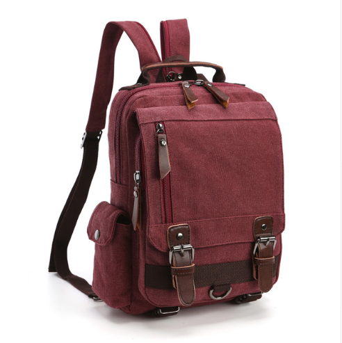 Mochila de Viaje Canvas Resistente para Aventuras al Aire Libre - Image 9