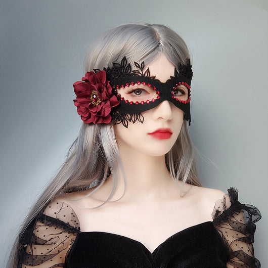 Máscara de Mascarada con Diamantes para Halloween - Image 12