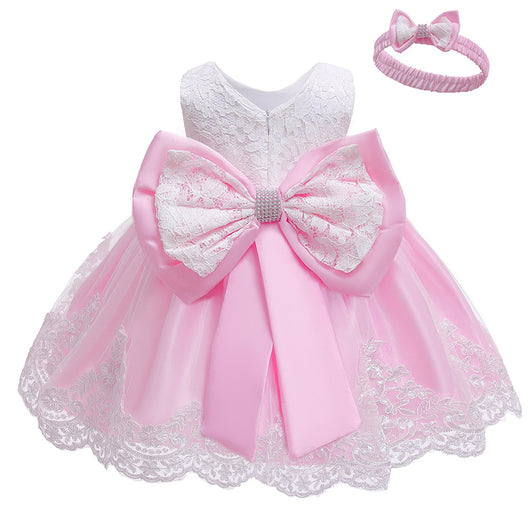 Vestido de Encaje con Falda Voluminosa - Image 19