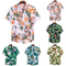 Camisas Hawaianas de Manga Corta