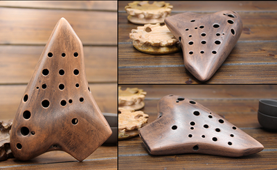 Ocarina de Tres Tubos Afinación Do - Sonido Medio Profesional - Image 4