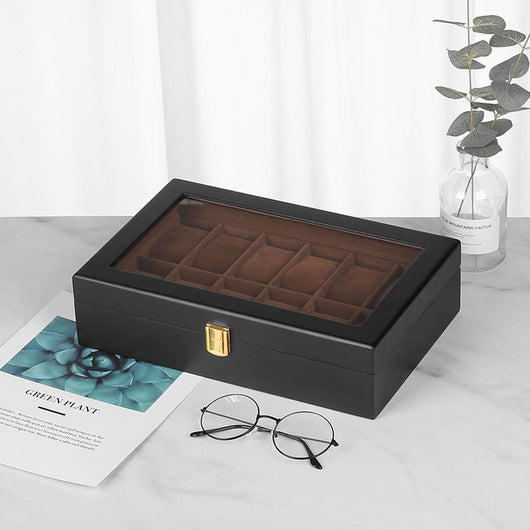 Estuche Organizador para 12 Relojes en Madera - Image 5