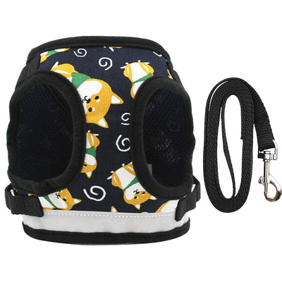 Arnés de Chaleco para Mascotas con Cuerda de Tracción - Image 3