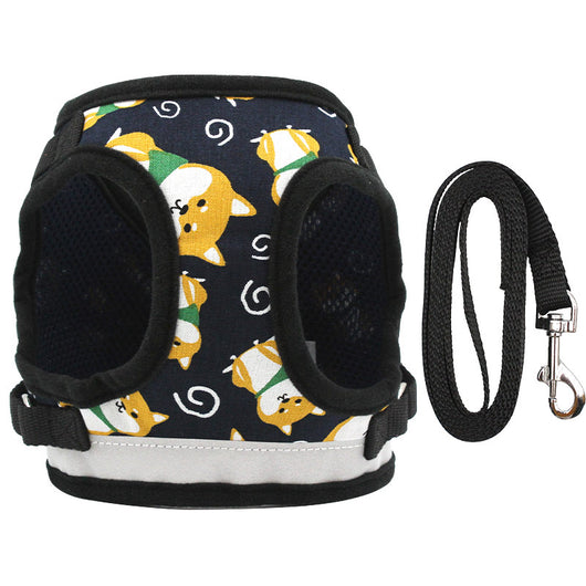 Arnés de Chaleco para Mascotas con Cuerda de Tracción - Image 3
