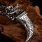 Sterling Plateado Spike Pendant Blanco Pendant only