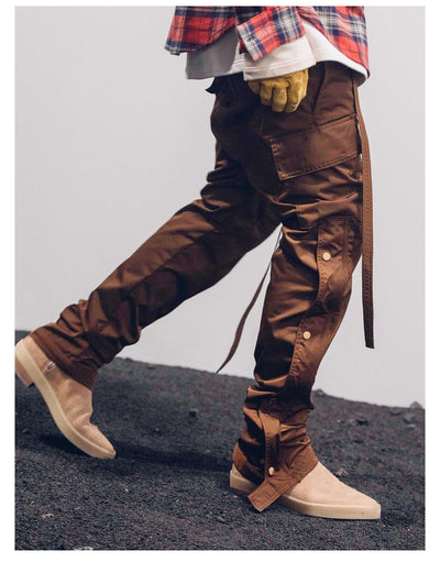 Pantalones Cargo Funcionales de Nylon - Estilo Casual Versátil - Image 2