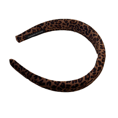 Diadema Vintage Leopardo en Terciopelo - Accesorio Versátil para Cualquier Estilo - Image 5