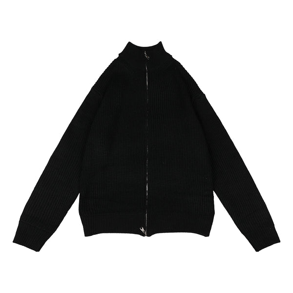 Suéter Cardigan Tejido Suave con Doble Cierre