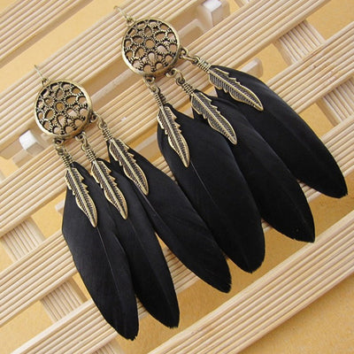 Aretes Largos con Borlas Elegantes - Image 6