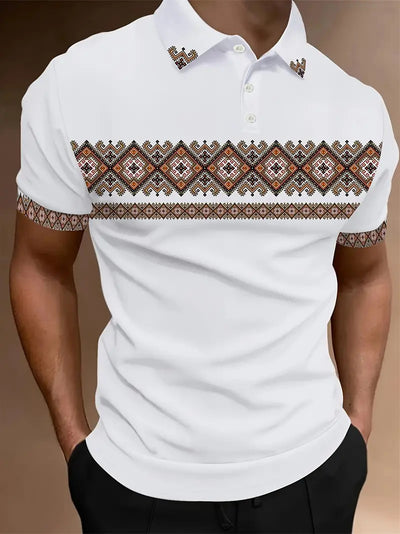 Polo Clásico de Manga Corta con Solapa para Hombre - Image 12