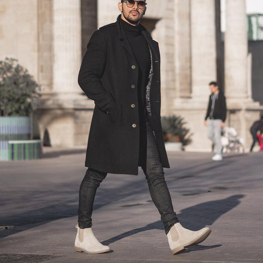 Chaqueta Cortavientos Suelta Estilo Coreano para Hombre