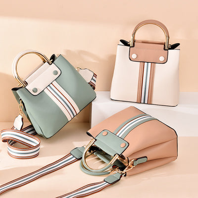 Bolso de Tres Capas con Contraste - Image 7