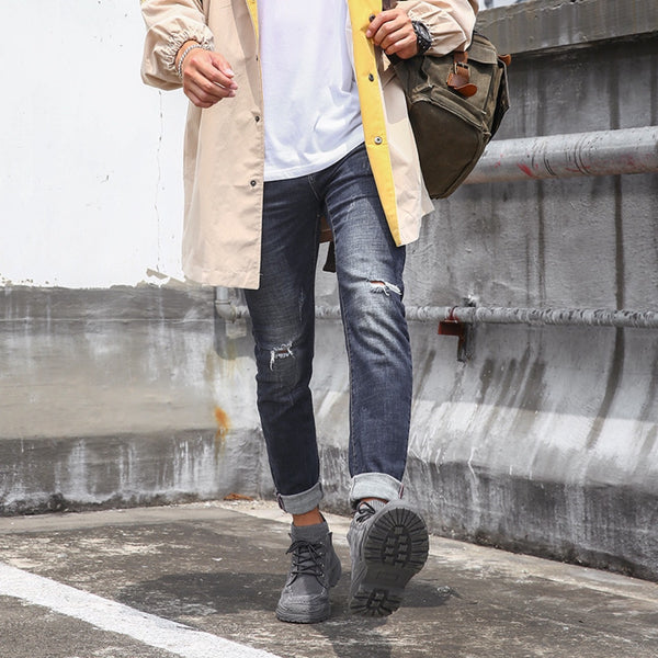 Botas Altas Outdoor Estilo Coreano - Calzado de Aventura Premium