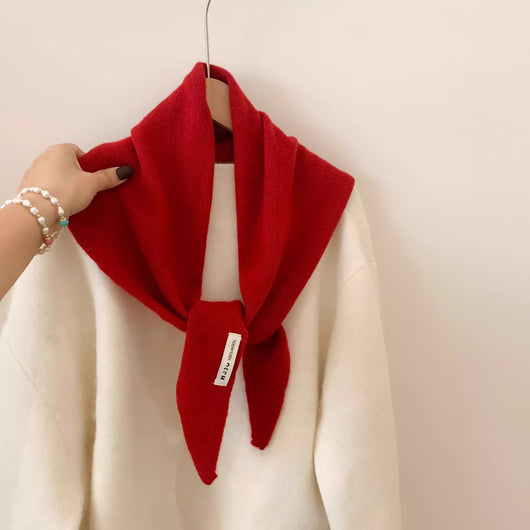 Poncho Triangular de Lana Pura para Otoño e Invierno - Image 31