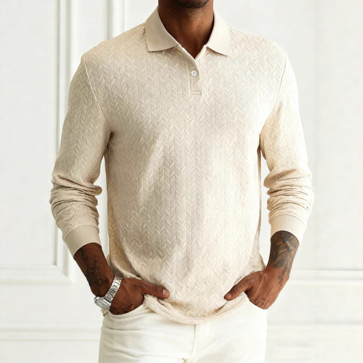Camisa Casual de Manga Larga Botones Solapa - Versátil y Elegante - Image 2
