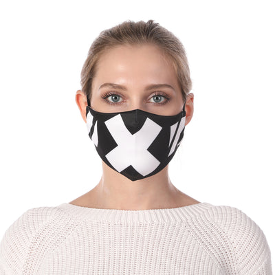 Mascarilla de Algodón con Ajuste de Gancho para Oreja - Diseño Estampado