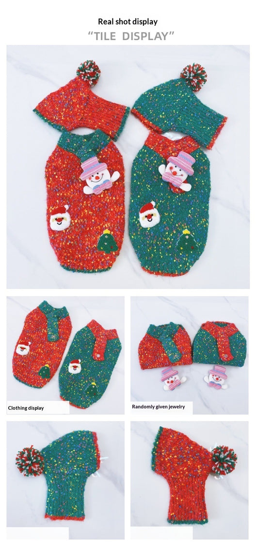 Suéter Navideño para Mascotas - Abrigo Cálido Otoño Invierno - Image 10