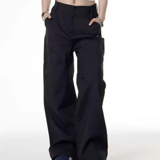 Pantalones Tácticos Anchos Estilo Retro Amarillo Jengibre con Tecnología Soft Shell - Image 5