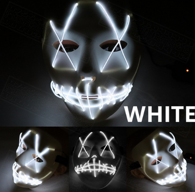 Máscara LED Brillante para Todo el Rostro - Halloween - Image 9