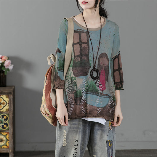 Camiseta Suelta Estampada - Image 21