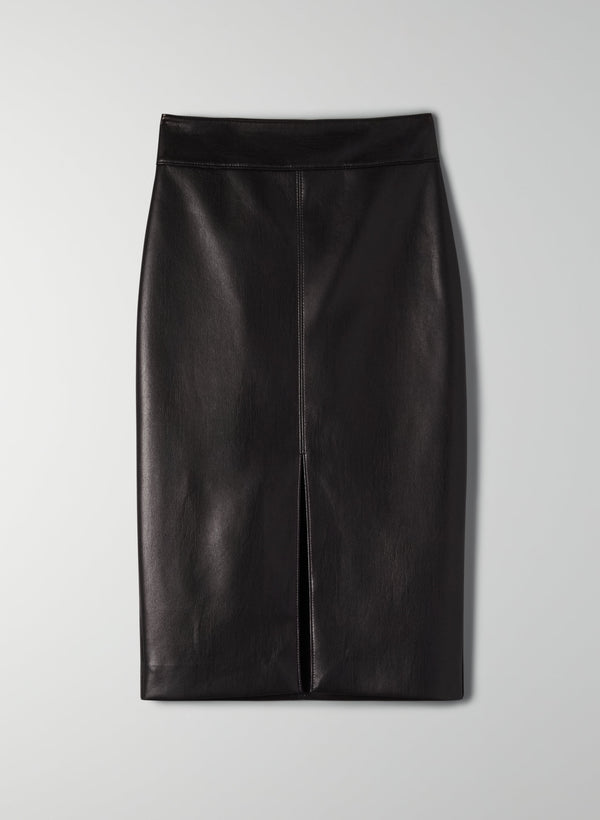 Falda de Cuero Versátil Estilo Francés para Mujer - Image 8