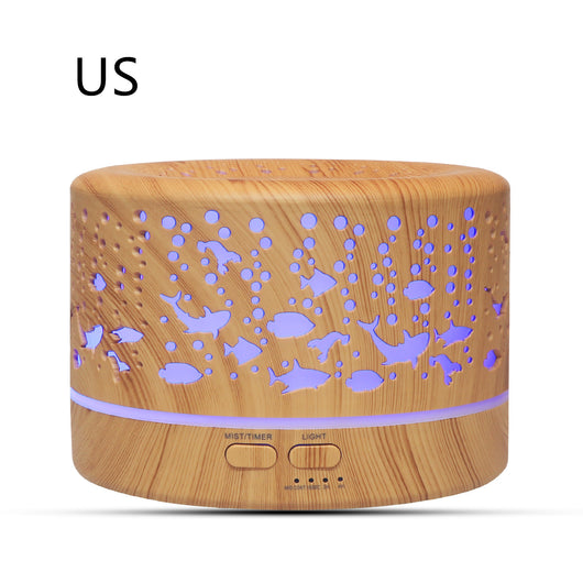 Humidificador Aromaterapeuta con Acabado Madera - Image 20