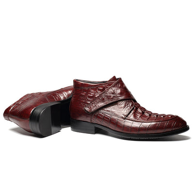 Botas Cortas de Negocios Clásicas para Hombre - Diseño Liso y Elegante - Image 2