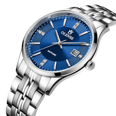 Reloj de Hombre Acero Inoxidable Resistente al Agua Cuarzo - Image 17
