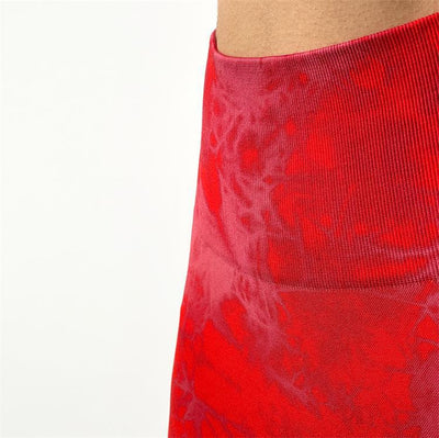 Pantalones de Yoga Tie-Dye sin Costuras Cintura Alta Melocotón - Image 19