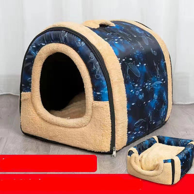 Casa Cama para Gatos Cerrada Desmontable y Lavable - Image 7