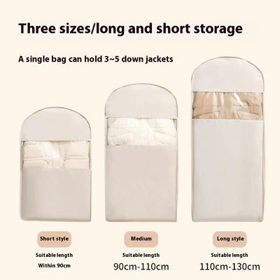 Bolsa Protectora Transparente para Chaquetas de Plumas con Compresión - Image 3