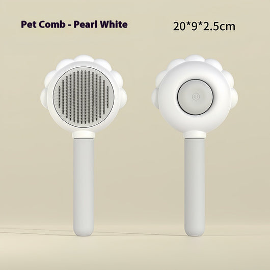 Cepillo Deslanador 2 en 1 para Perros con Spray y Botón Autolimpiable - Image 11