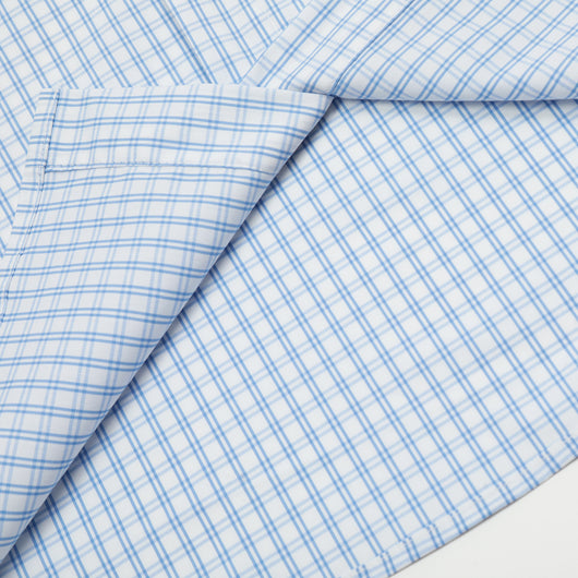 Camisa Cuadriculada Suelta de Manga Corta para Hombre - Image 4