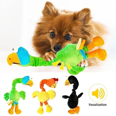 Juguete Interactivo para Perros con Sonido de Pollo - Resistente y Masticable - Image 5